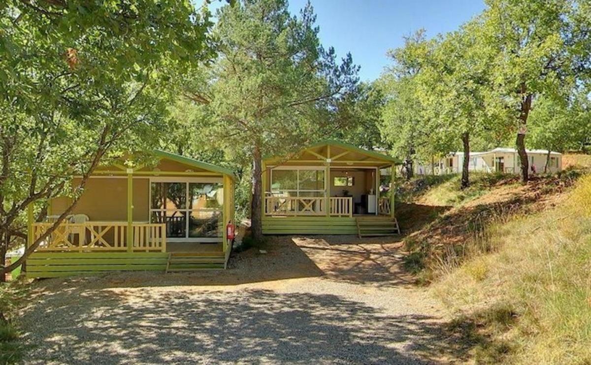 Camping Pres Du Lac De Sainte Croix Bauduen Exterior foto