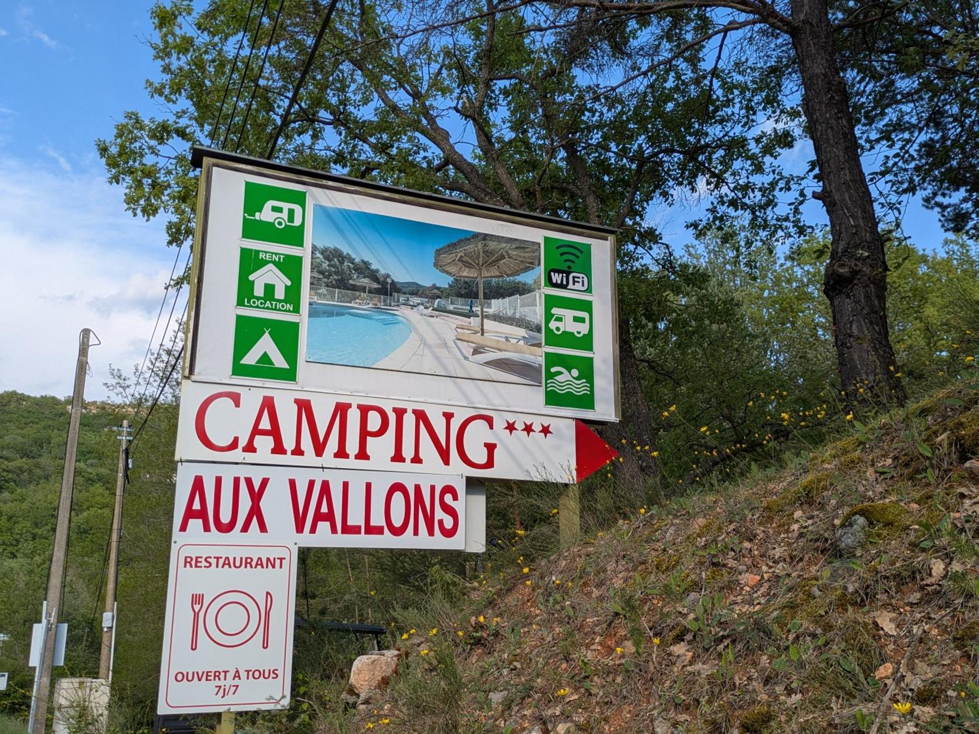 Camping Pres Du Lac De Sainte Croix Bauduen Exterior foto